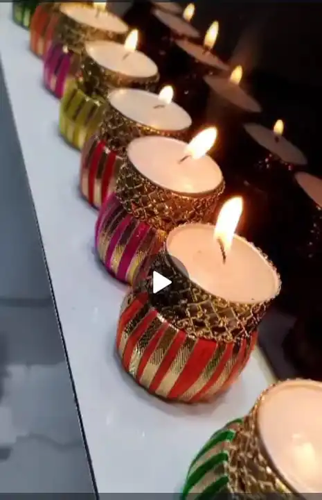 Design Diyas with Candle uploaded by Kripsons Ecommerce on 10/13/2023