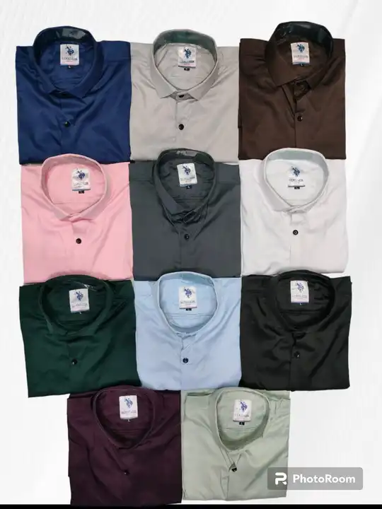 Party wear Plain shirts uploaded by business on 10/13/2023