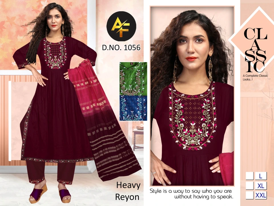 ARSHIYA FASHION (D.NO - 1056) uploaded by business on 10/13/2023