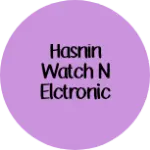 Business logo of hasnin watch n elctronic