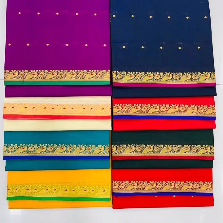 9war cotton saree uploaded by Kasturi Enterprises on 10/13/2023