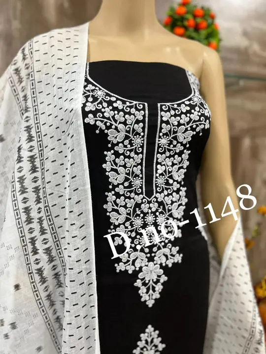 Latest Embroidery Lucknowi Suit and Dress Material  uploaded by Zuberiya Global on 10/13/2023