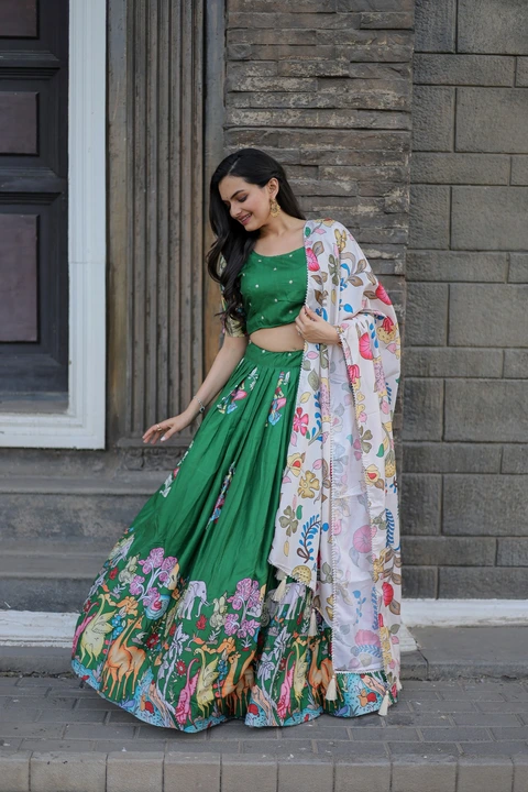 Dola silk with rich designer printed  uploaded by Suyukti fab on 10/13/2023