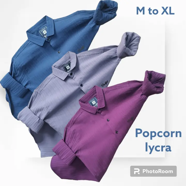Mens popcorn Lycra shirt uploaded by Hasmukh creation on 10/13/2023