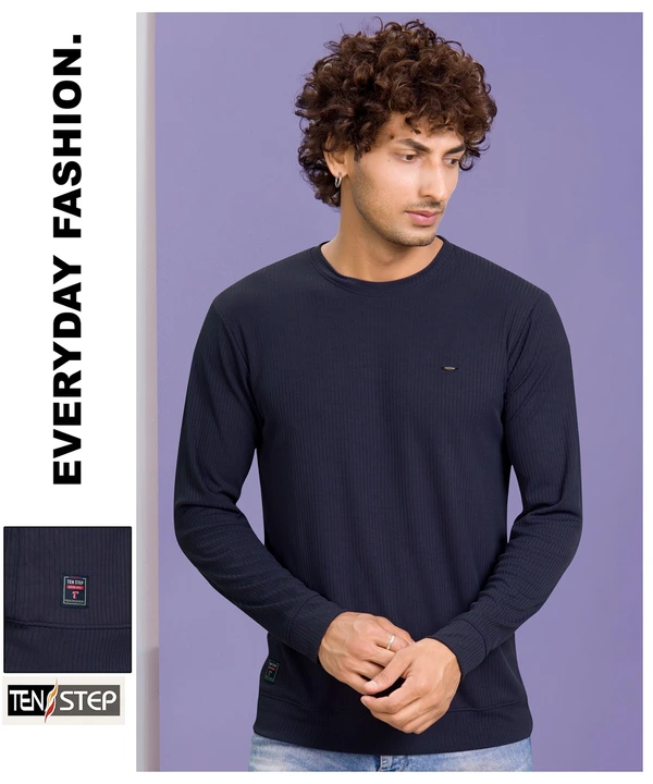 Full sleevs t shirts...Fancy Fabrics Apple lycra knit  uploaded by Osh Fashion Mart on 10/13/2023