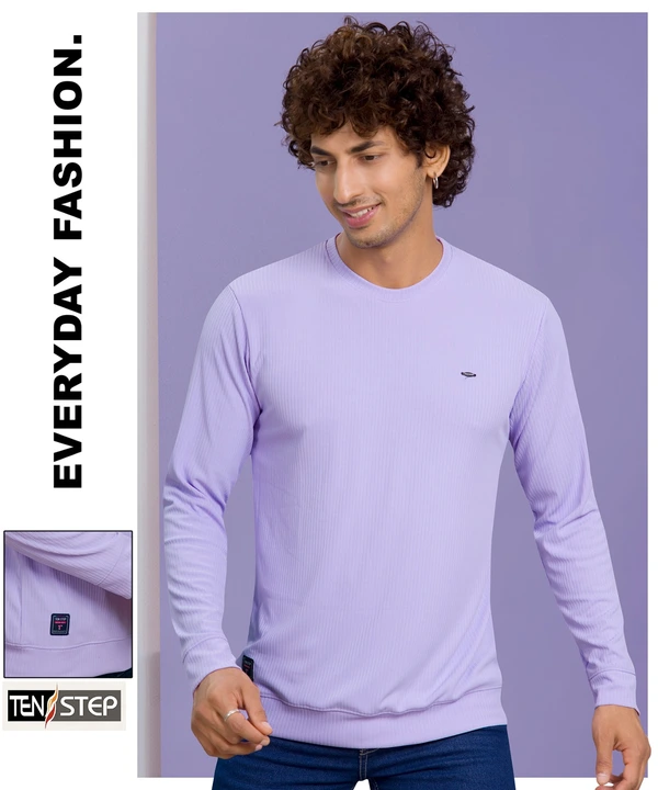 Full sleevs t shirts...Fancy Fabrics Apple lycra knit  uploaded by business on 10/13/2023