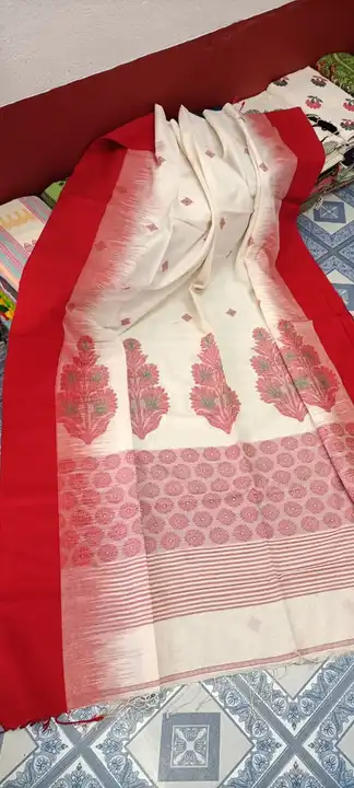 Handloom saree  uploaded by Matri Saree Center on 10/13/2023