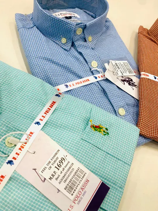Us polo showroom premium quality Oxford material article  uploaded by Panther garments - manufacturing  on 10/14/2023
