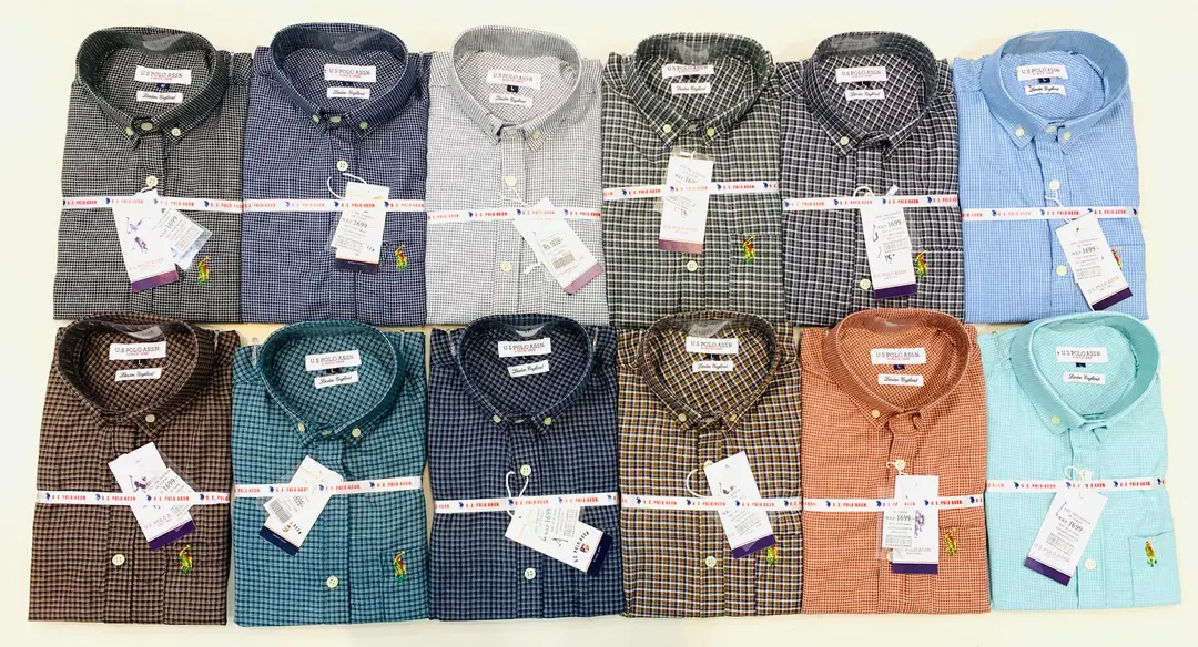 Us polo showroom premium quality Oxford material article  uploaded by Panther garments - manufacturing  on 10/14/2023