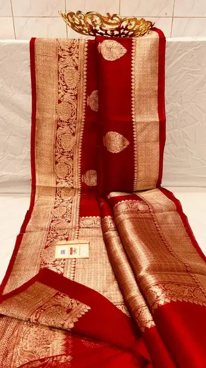 Banarasi saree uploaded by Farida handloom on 10/14/2023