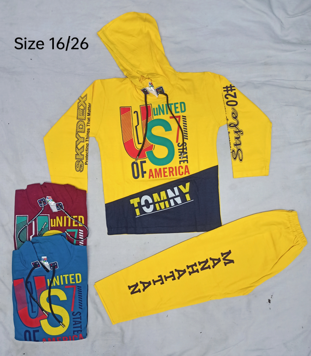 Kid's hoodie set uploaded by SF ENTERPRISE on 10/14/2023