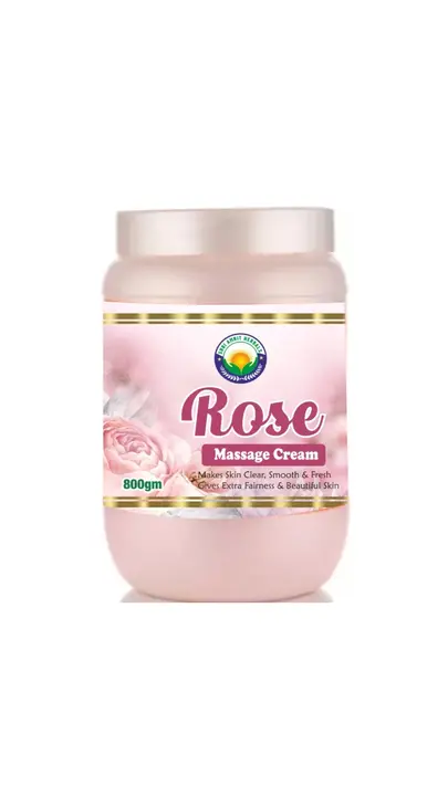 Rose cream 800gm uploaded by Shri Amrit herbals on 10/14/2023