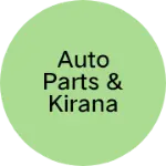 Business logo of Auto parts & kirana store
