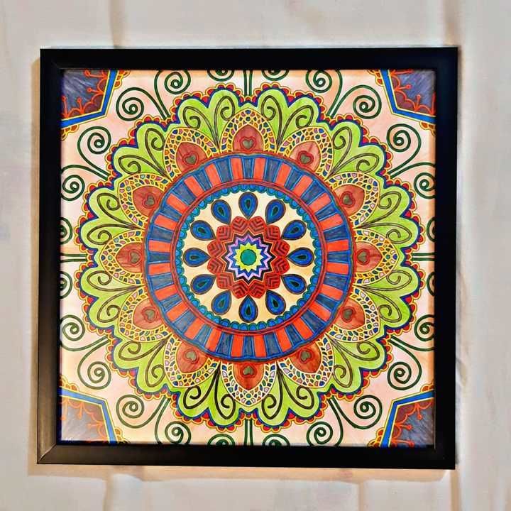 Mandala art  uploaded by Mandala painting  on 3/22/2021