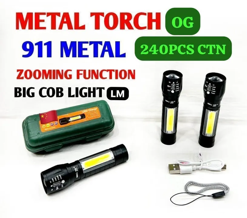 New COB Metal Torch  uploaded by Heartium®️ Company on 10/14/2023