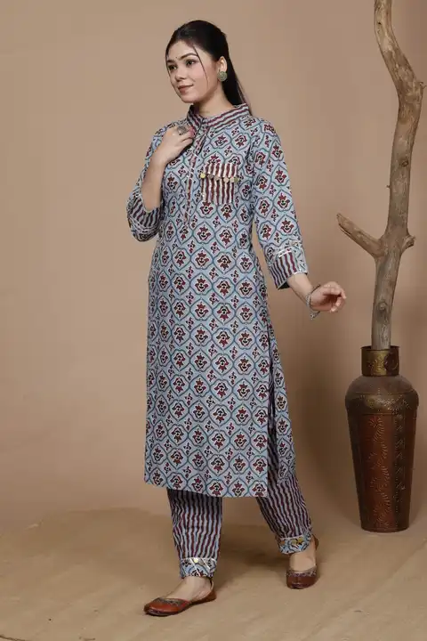 Post image *Our New collection -A perfect combination of  Traditional and* *contemporary styles... Adorned with true* *craftsmanship and soothing Color-Pallete*

*Premium reyon Kurti with designer Afghani Salwar with amazing Coin Lace attached at the Kurti yoke or side in hand work and at the bottom of the Salwar..*.
*Fabric reyon*
*Size - M L Xl XXL*
*(38 40 42 44)*
*Kurta length-44*
*Paint length -39*
*Double pocket inside*
*Price -..499 rs*

*Brighten up your everyday with these outfits that would compliment your beauty.*