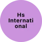 Business logo of HS INTERNATIONAL