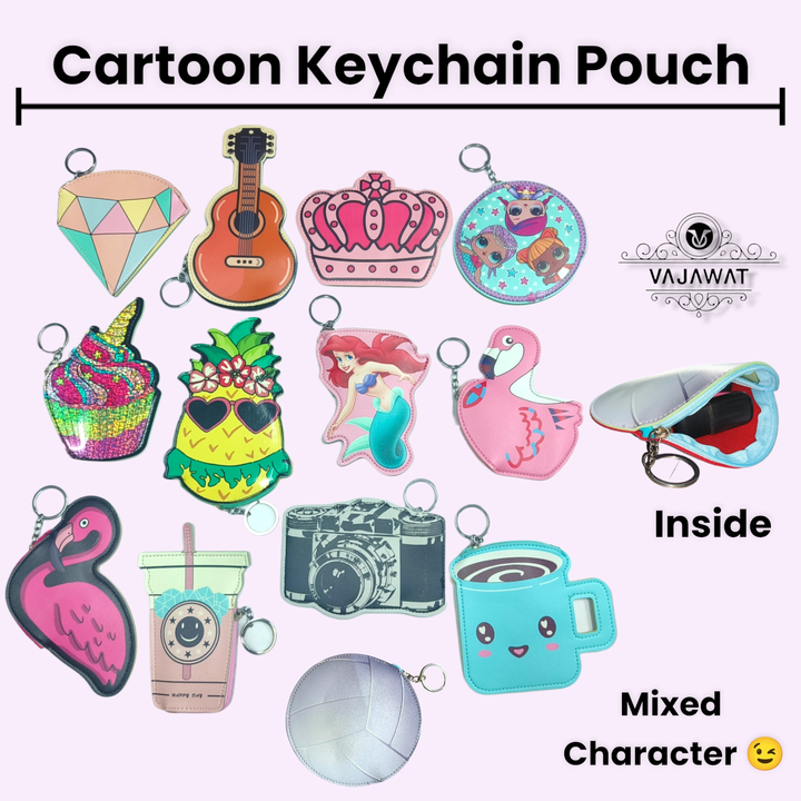 Cartoon Keychain Pouch 👛 uploaded by business on 10/14/2023