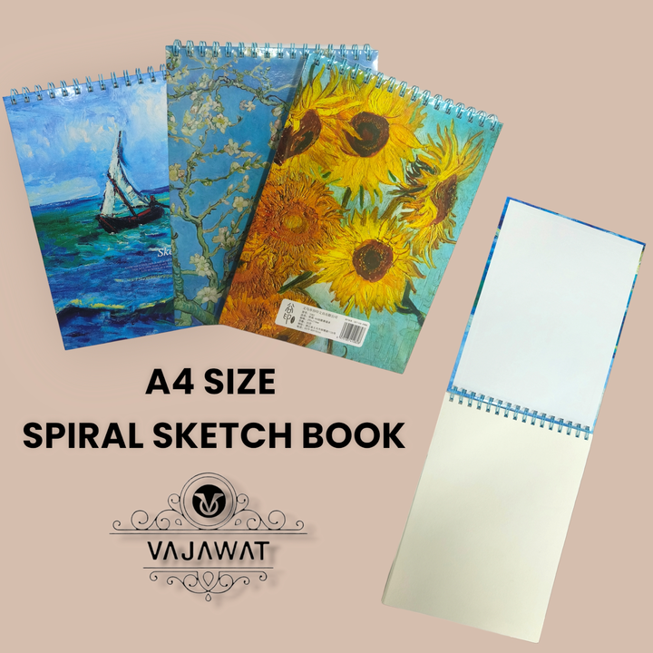 A5 Size Spiral Sketch Book 📖 uploaded by business on 10/14/2023