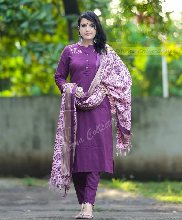 Khadi cotton  uploaded by Radha Rani creation on 10/14/2023