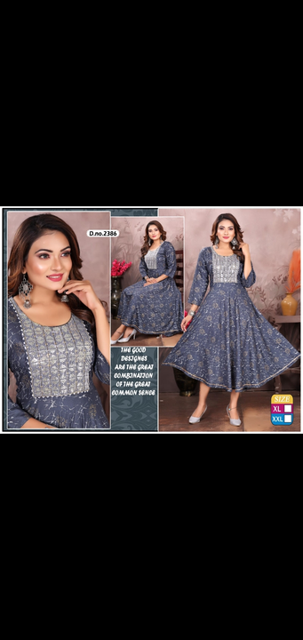 Printed palazzo kurti 2 pcs sets embroidery work palazzo kurti 2 pcs sets all avalble uploaded by Radha Creation , Maira sales for Readymade items on 10/14/2023