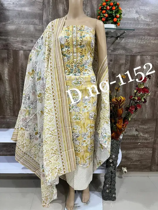 Daily wear cotton suit  uploaded by Heena fashion house on 10/14/2023