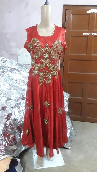 Anarkali salwar kameez  uploaded by Maa Sarada Readymade Garments on 10/14/2023