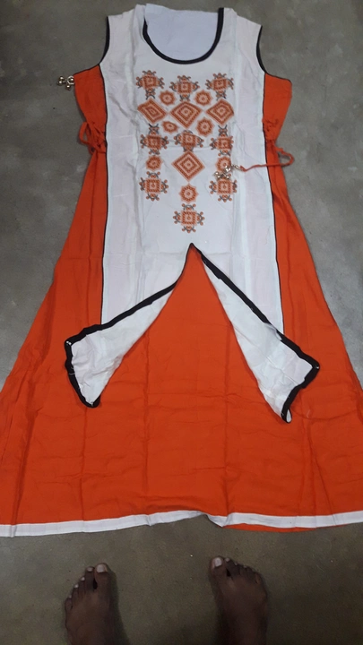 Long kuta uploaded by Maa Sarada Readymade Garments on 10/14/2023