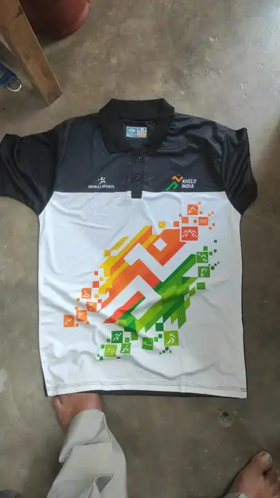 Khelo India t-shirt  uploaded by DHIRAJ SPORTS WEAR on 10/15/2023
