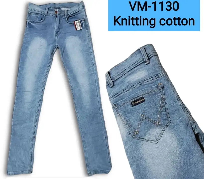 Post image Hey! Checkout my new product called
Mens jeans knitting cotton .