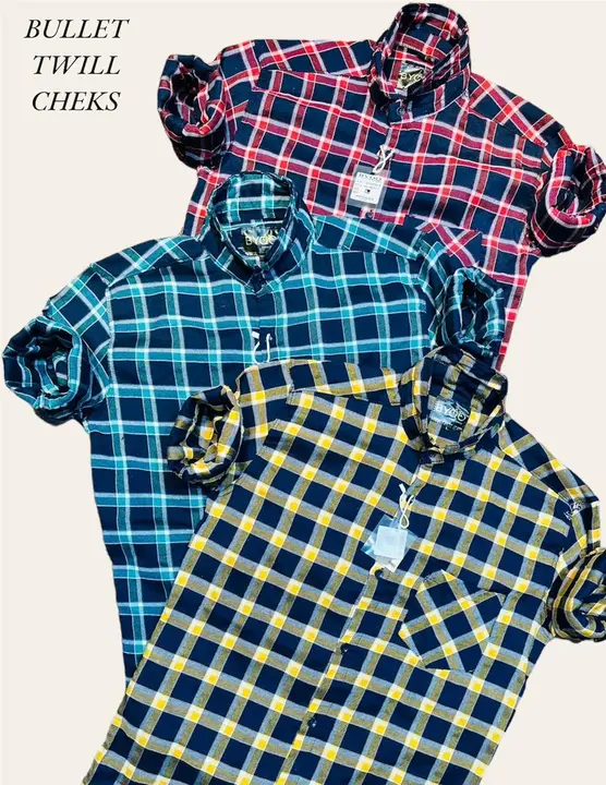 Twill Chex M L Xl Only 94/-Min Qty 108 Pic  uploaded by business on 10/15/2023