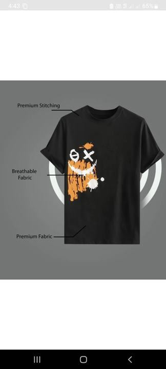 Printed t-shirt new fashion uploaded by business on 10/15/2023
