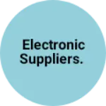 Business logo of Electronic suppliers.