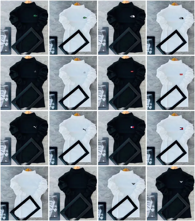 Turtle Neck Full Sleeve Tshirts  uploaded by PANJAB FASHION HUB  on 10/15/2023