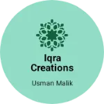 Business logo of Iqra Creations