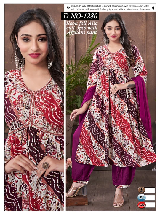 Alia Cut Aghani style suit uploaded by business on 10/15/2023