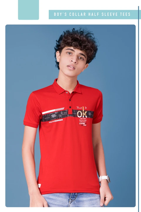 ZOVENES Boy's Printed T-shirt  uploaded by Maharashtra trading company on 10/16/2023