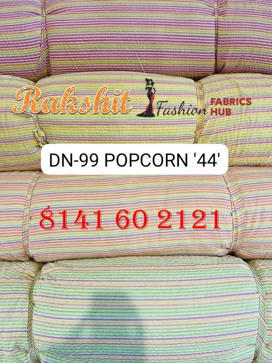 Popcorn Jari 44’’ Width  uploaded by Rakshit Fashion Fabrics Hub on 10/16/2023