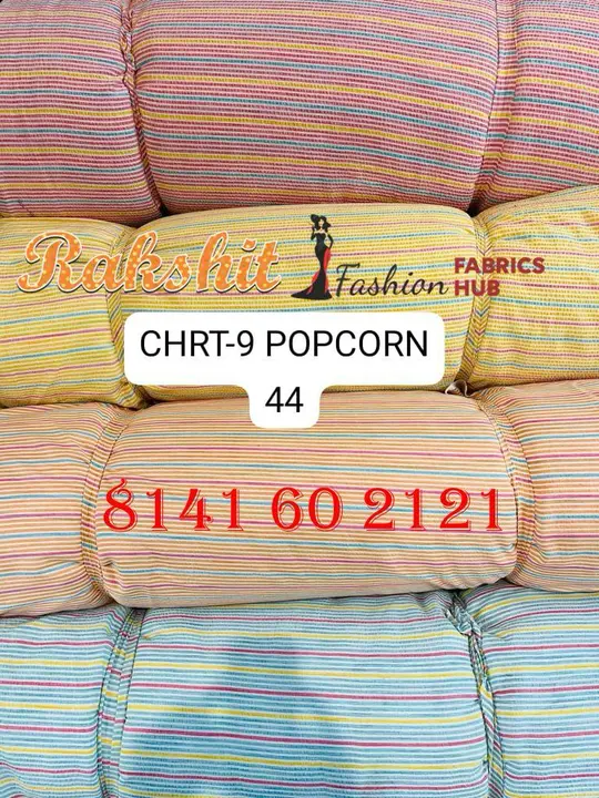 Popcorn Jari 44’’ Width  uploaded by Rakshit Fashion Fabrics Hub on 10/16/2023