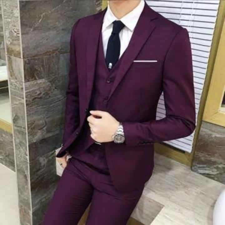 Vimal Suit Piece (Purple) uploaded by business on 3/22/2021