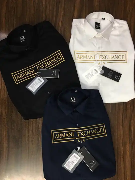 ARMANI PREMIUM COTTON SHIRTS uploaded by business on 10/16/2023