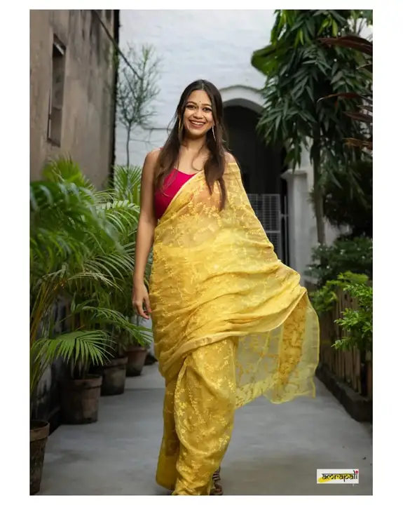 Handloom saree uploaded by business on 10/16/2023