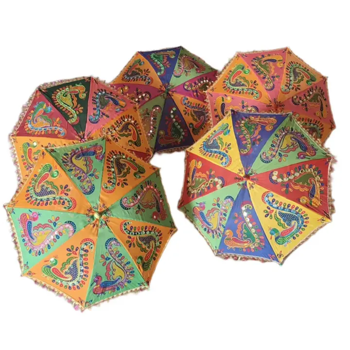 Rajasthani Peacock Umbrella  uploaded by Bhoomi Umbrella on 10/16/2023