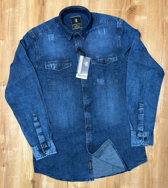 Premium denim shirts uploaded by business on 10/16/2023