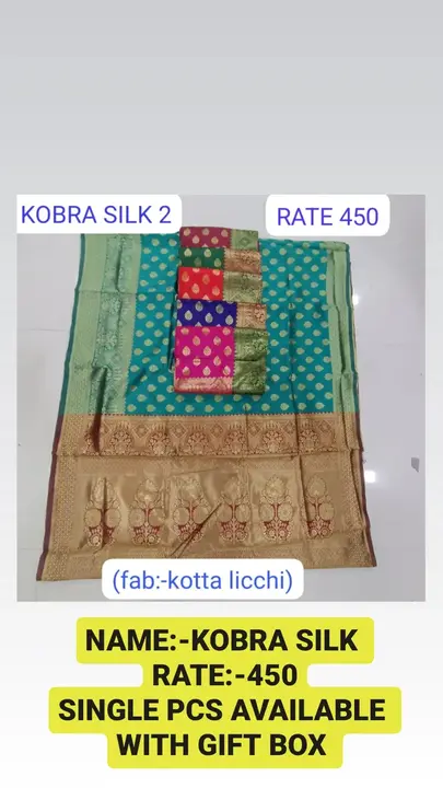 KOBRA SILK WITH GIFT BOX uploaded by business on 10/16/2023