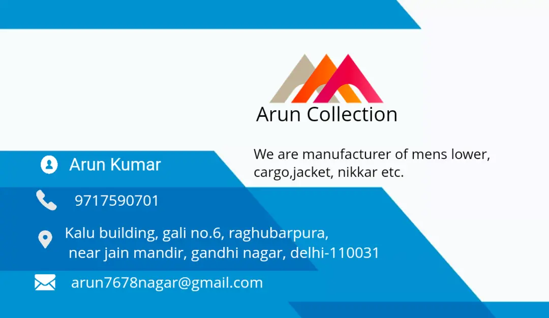 Factory Store Images of Arun Collection