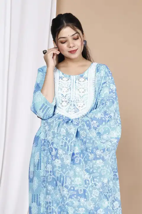 Cotton Dupatta Suit  uploaded by business on 10/16/2023