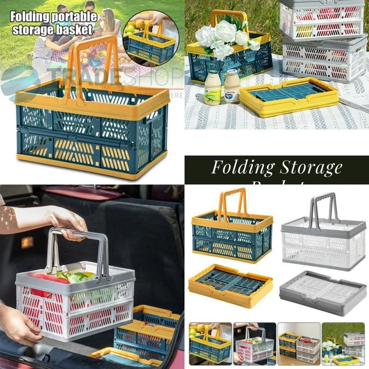 Travel foldable multi purpuse storage basket 7411387646 uploaded by business on 10/16/2023