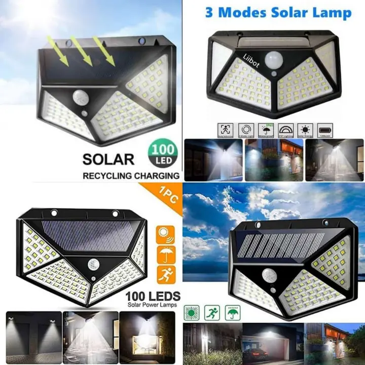 100 LED solar chargeable sencer light 7411387646 uploaded by business on 10/16/2023