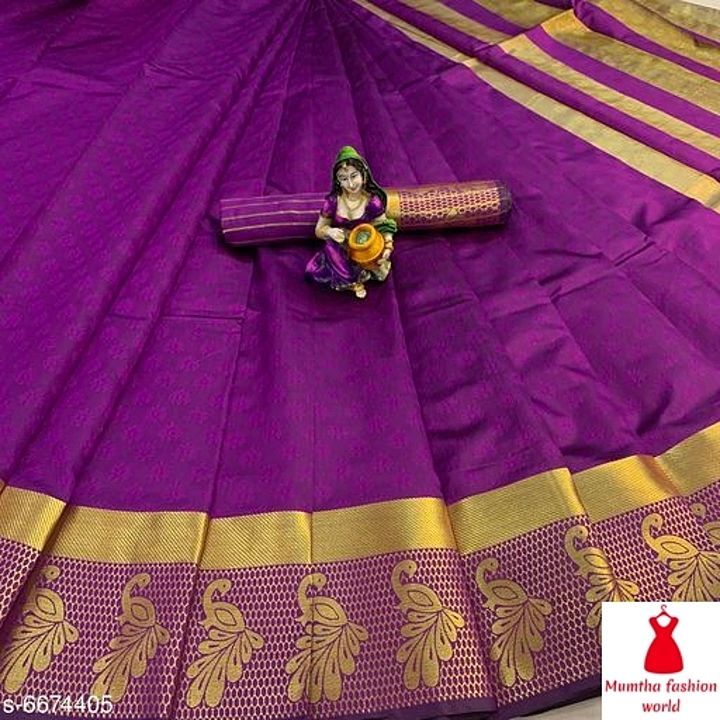 Trendy Refined Sarees uploaded by Mumtha fashion world on 7/17/2020